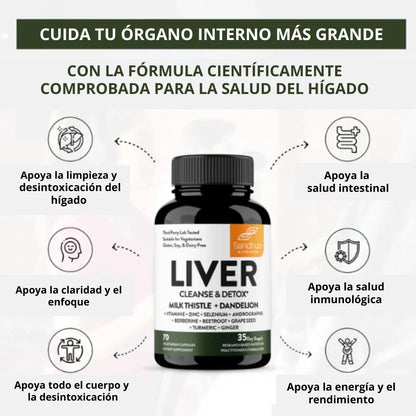 LIVER  CLEANSE - SUPLEMENTO HEPATICO