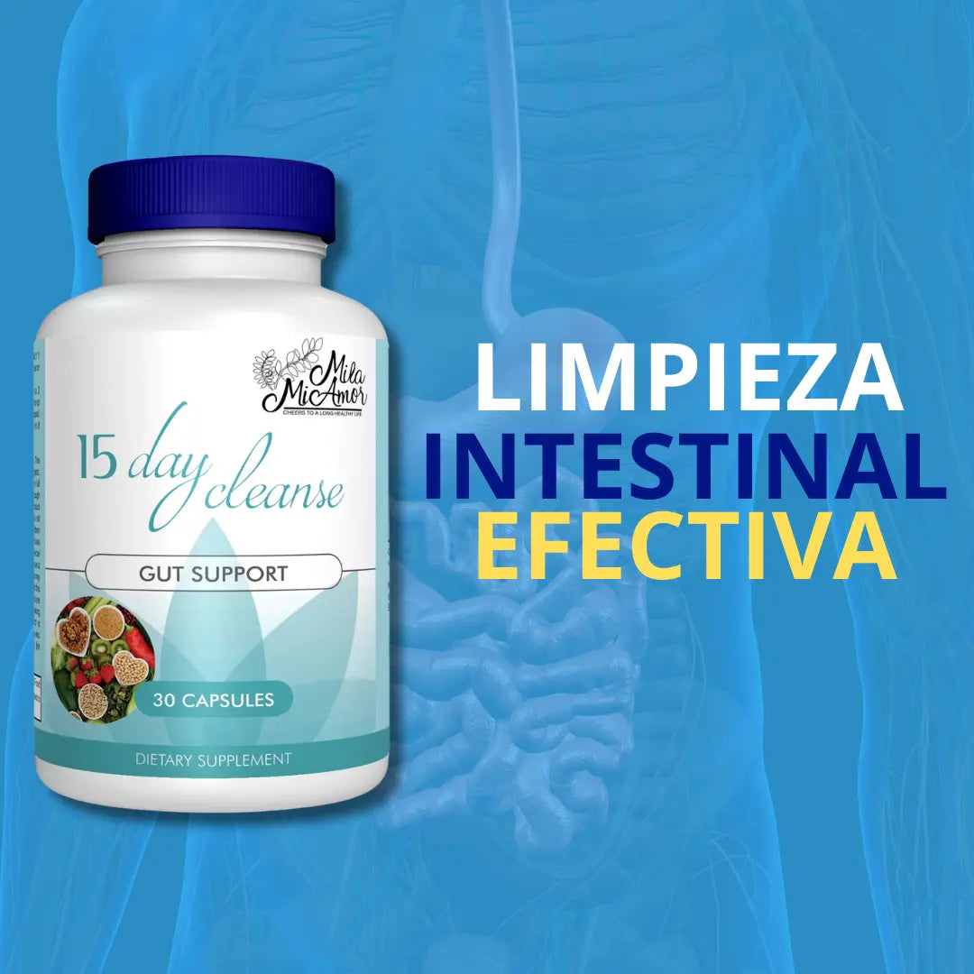 15 DAY CLEANSE - LIMPIADOR INTESTINAL EN 15 DÍAS