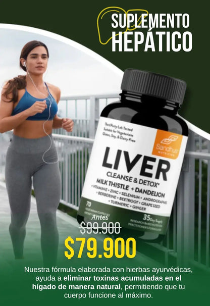 LIVER  CLEANSE - SUPLEMENTO HEPATICO